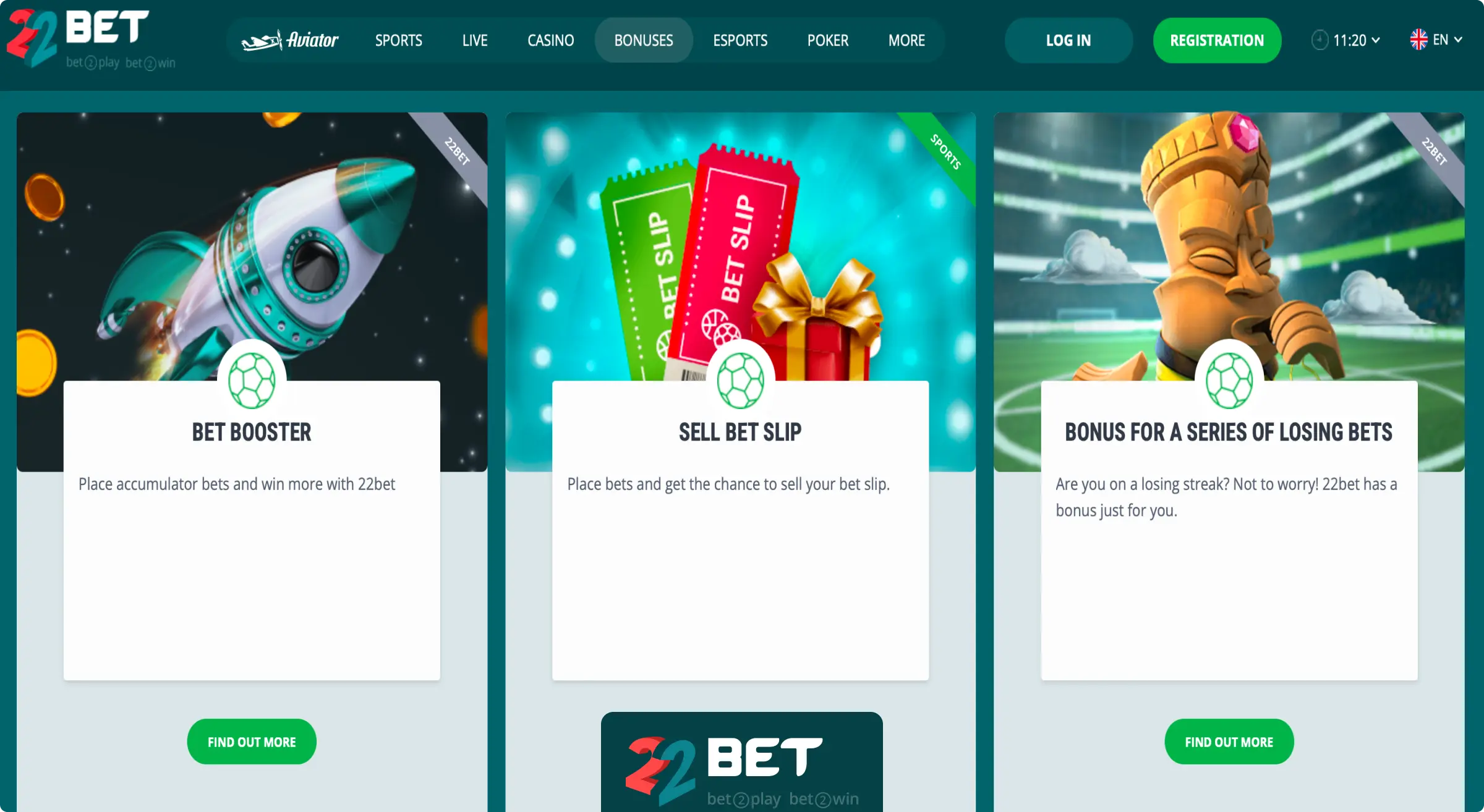 22Bet Bonus Offers and Promotions